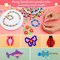 1000+ pcs Pony Beads, Multi-Colored Bracelet Beads for Hair Braids, Crafts, Plastic Beads (Medium Pack, Classic)…